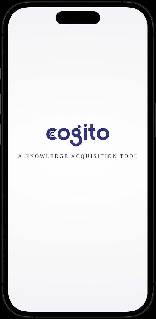Cogito splash screen